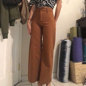 H&M flare denim pants US 2